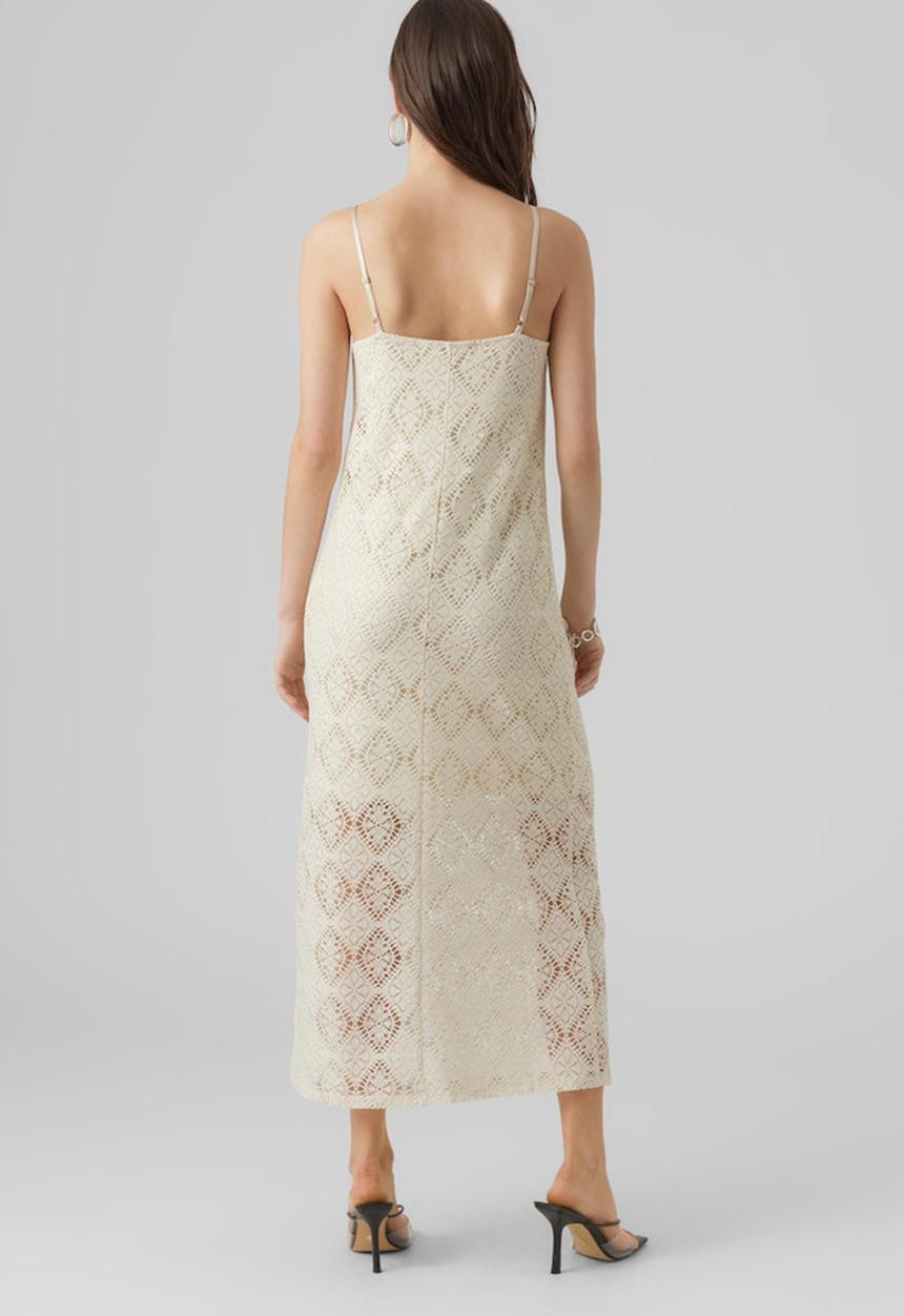 Vero Moda - Maya singlet 7/8 dress jrs - birch