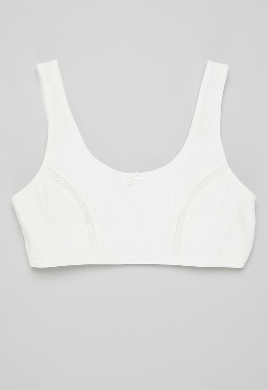 Pop Candy - Tween girls bra - white