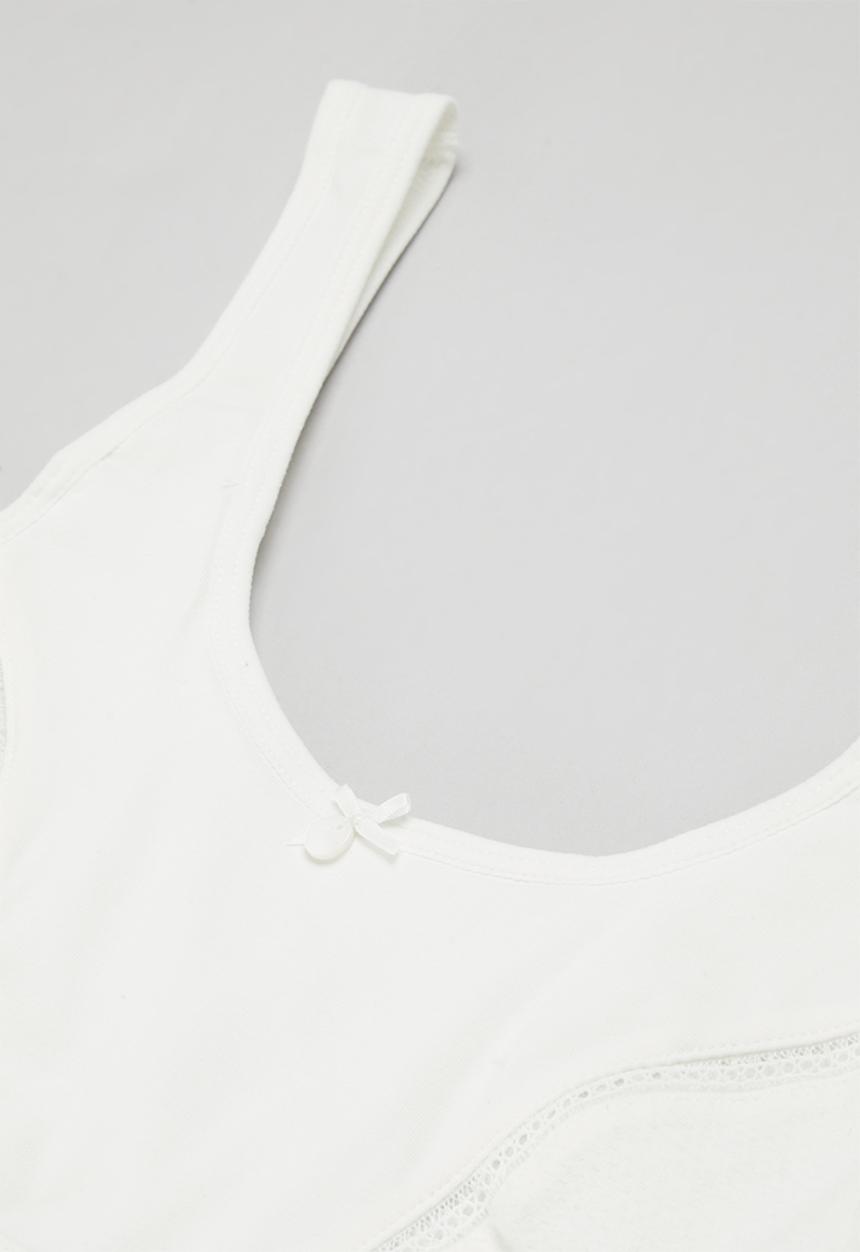 Pop Candy - Tween girls bra - white
