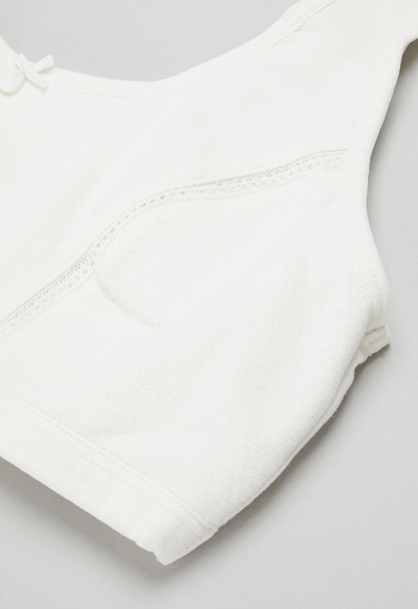 Pop Candy - Tween girls bra - white