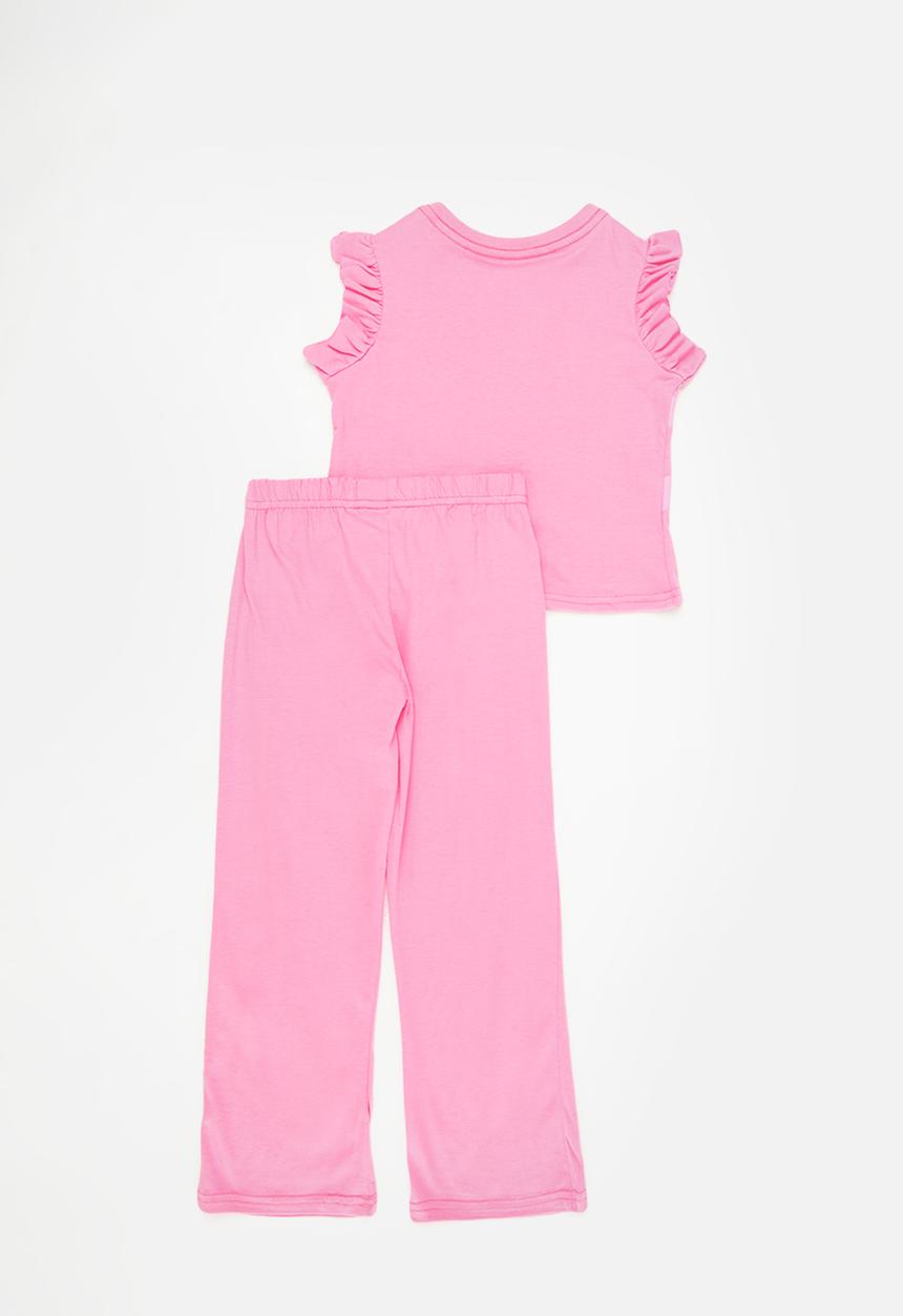Pop Candy - Tee and pants pj set - pink