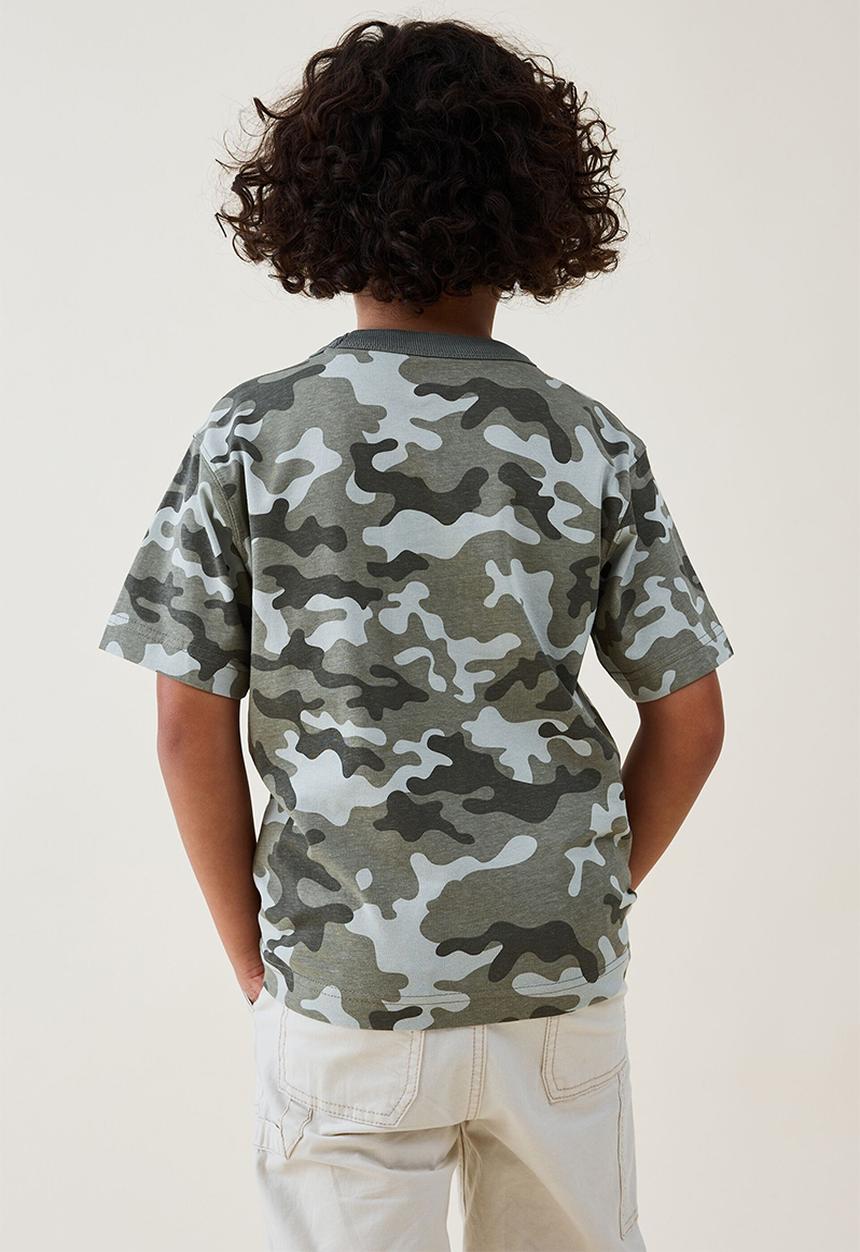 Cotton On - The essential short sleeve tee - camo yardage