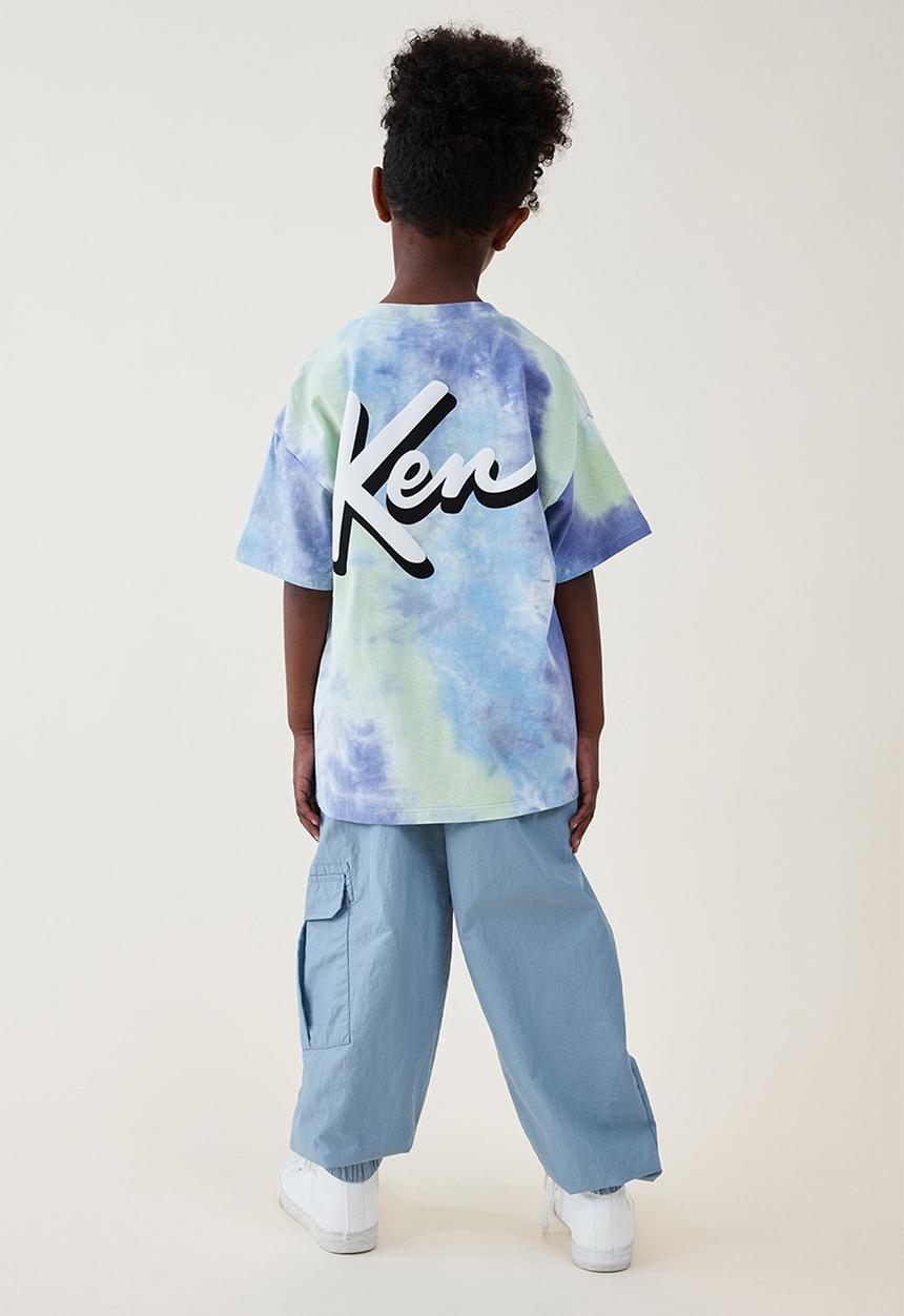 Cotton On - Pete parachute pant - dusty blue