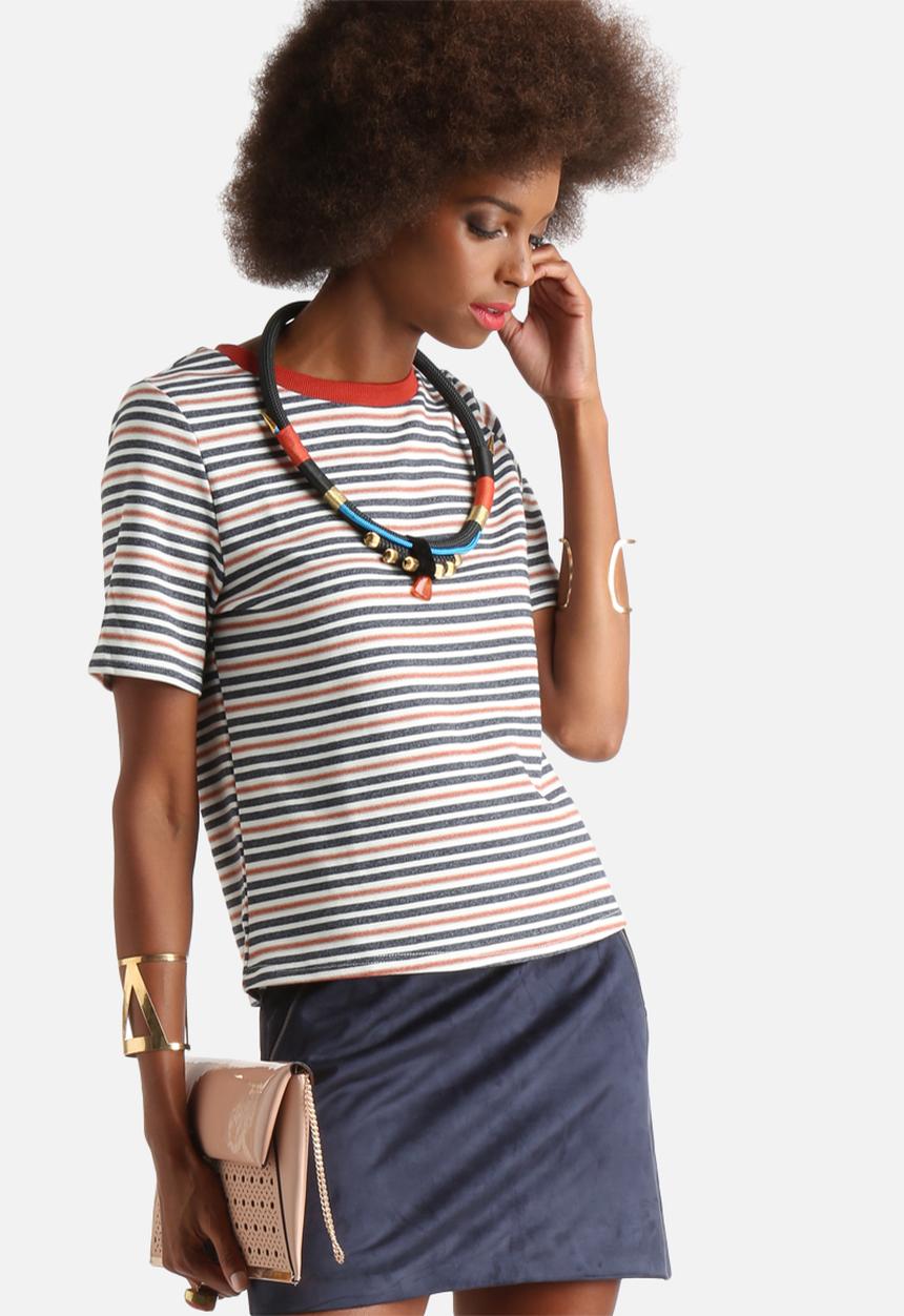 Glamorous - 70's Stripe Tee