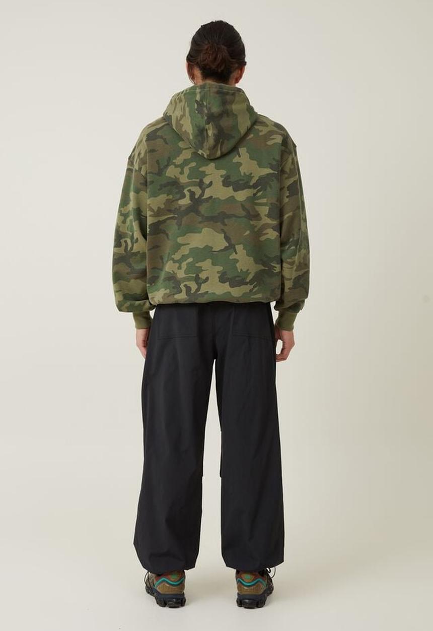 Cotton On - Parachute utility pant - black utility cargo