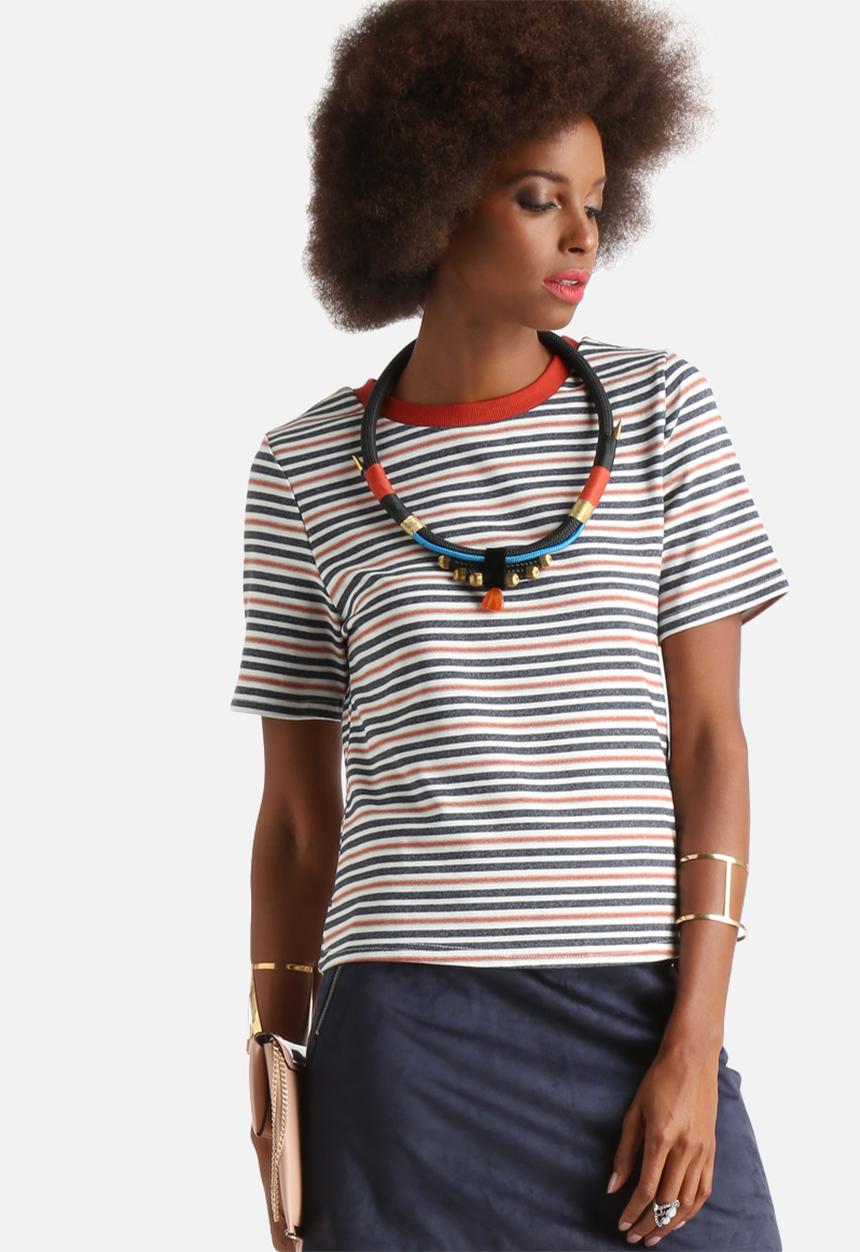 Glamorous - 70's Stripe Tee