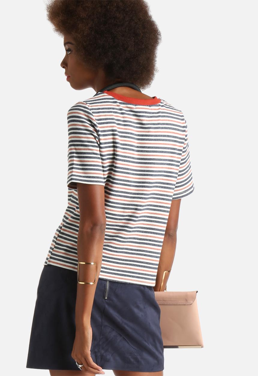 Glamorous - 70's Stripe Tee