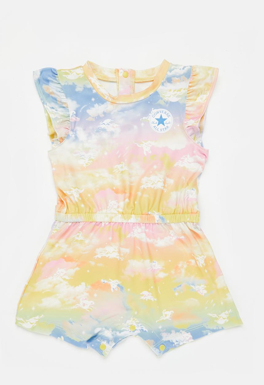Converse - Printed romper - sunny oasis