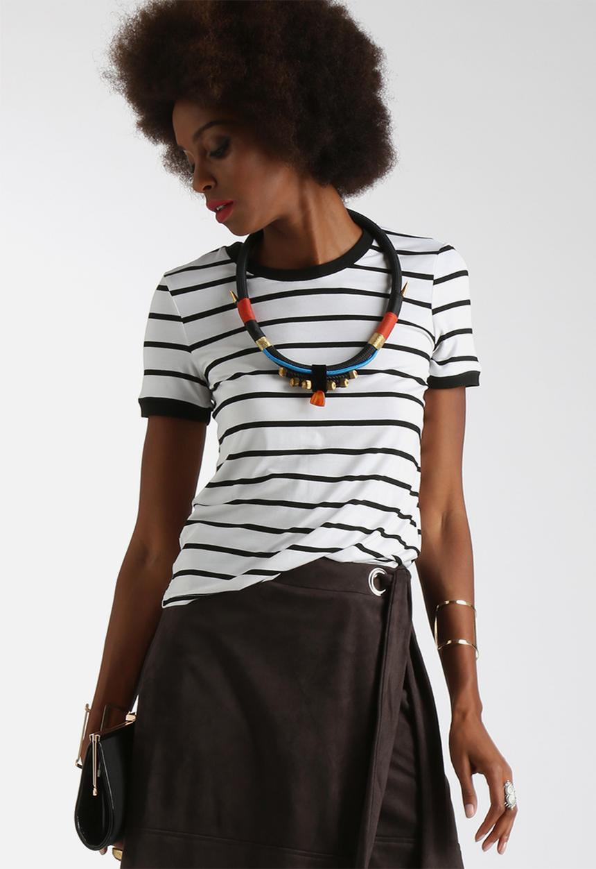 Glamorous - Stripe Tee