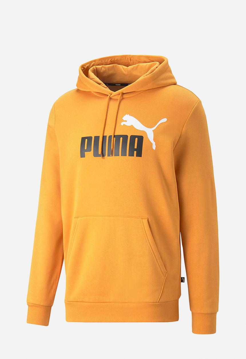 PUMA - Ess+ 2 col big logo hoodie fl - desert clay