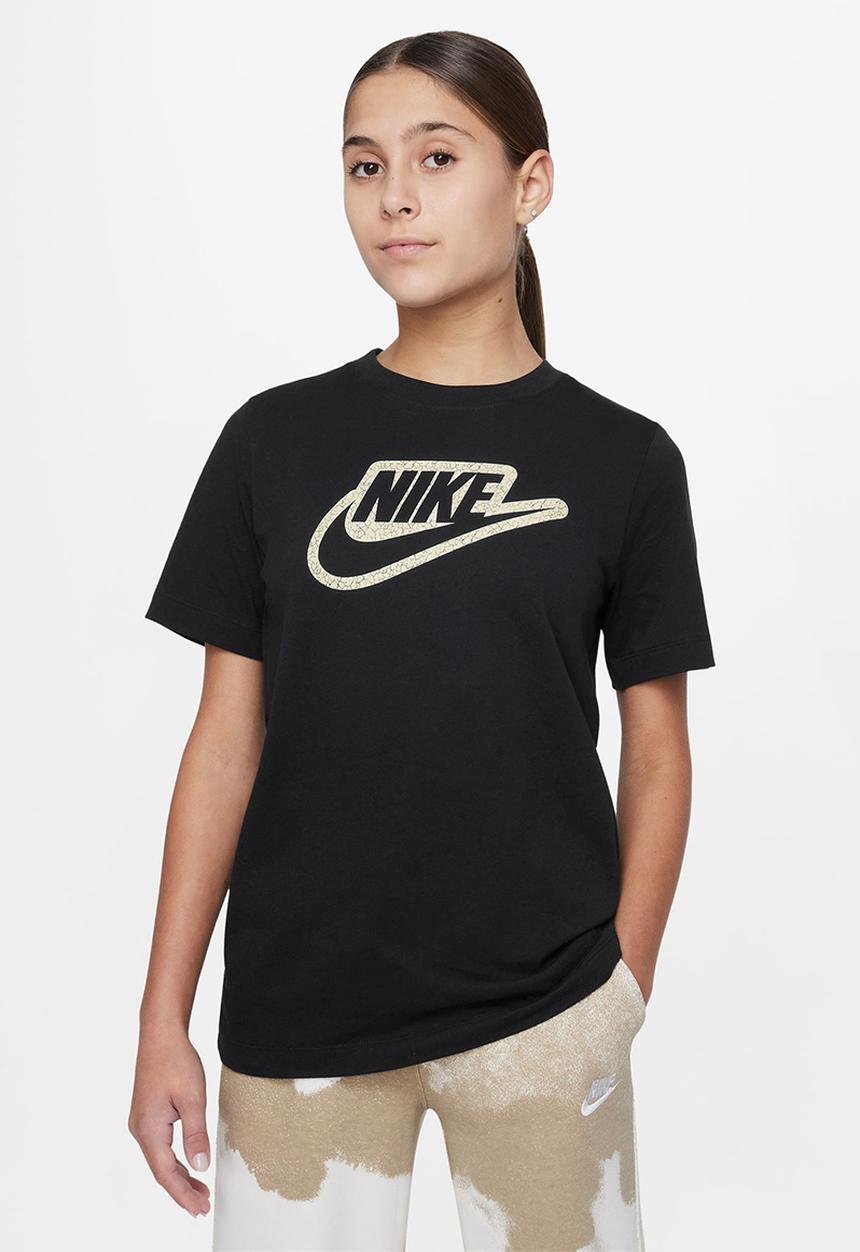 Nike - K uni nsw tee club+ - black