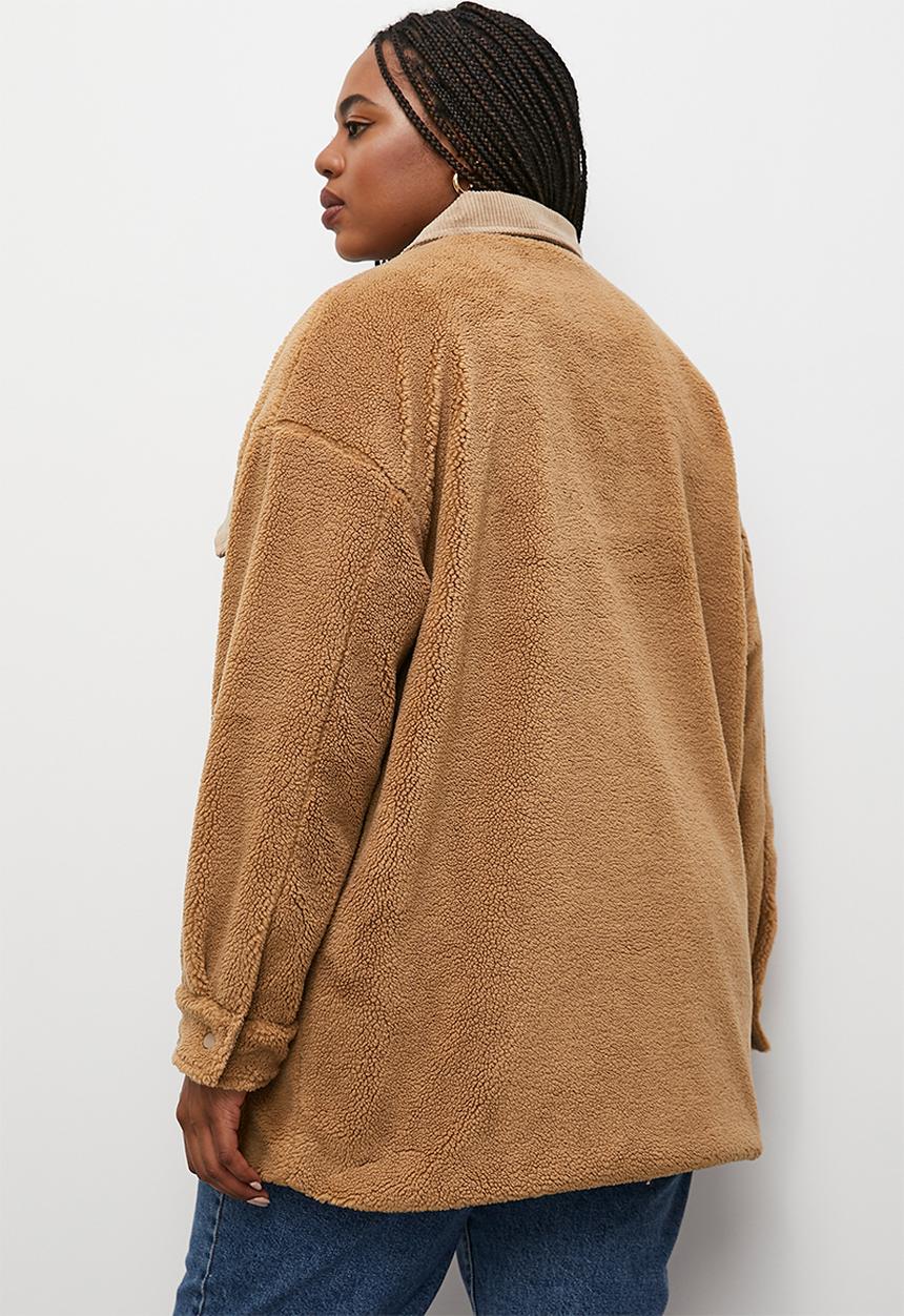Superbalist - Teddy overshirt - tan