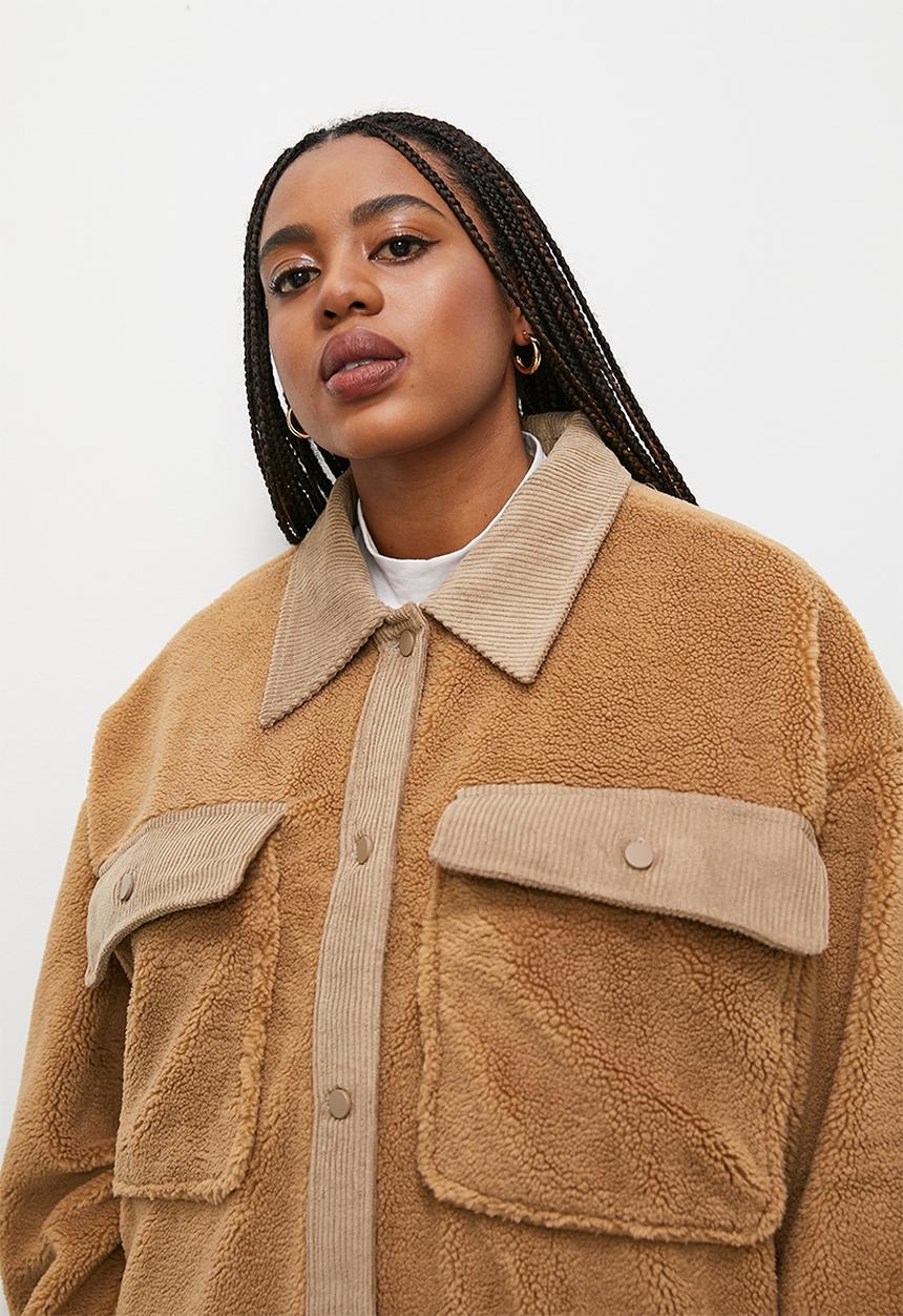 Superbalist - Teddy overshirt - tan