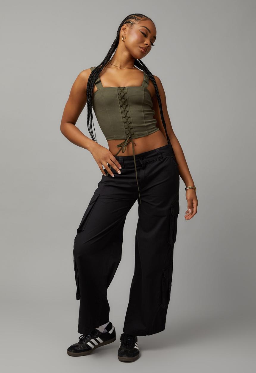 Factorie - Utility top - khaki