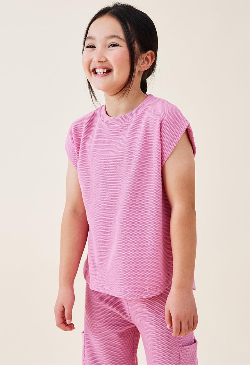 Cotton On - Alyssia sleeveless top - pink gerbera