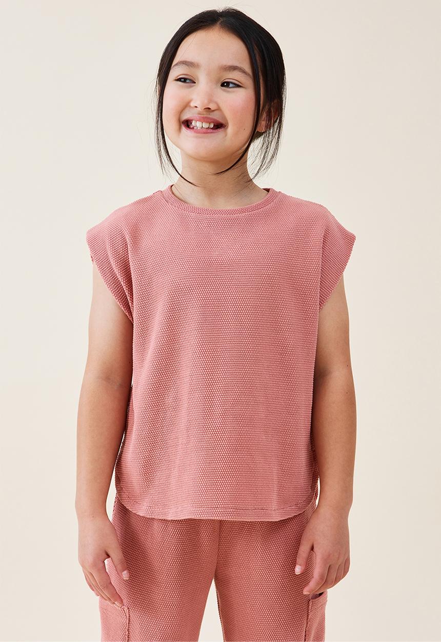 Cotton On - Alyssia sleeveless top - clay pigeon