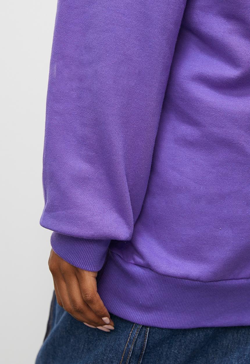 Blake - Slouch hoodie - purple1