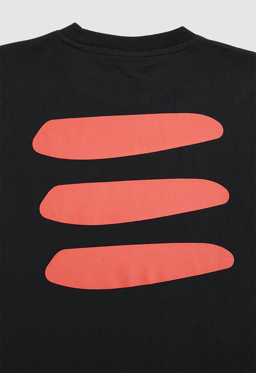 H&M - RICH MNISI x H&M: Oversized fit cotton T-shirt - black