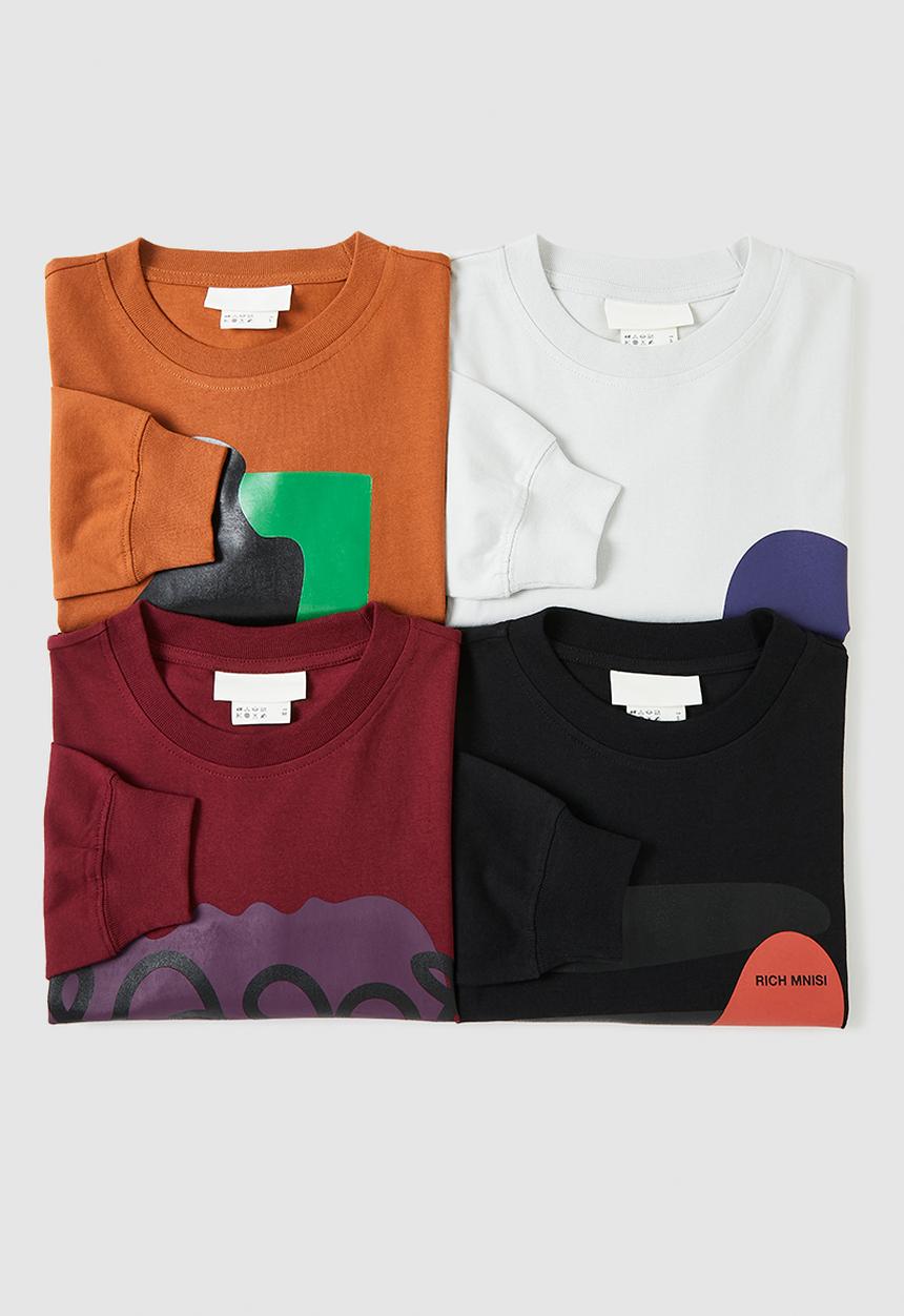 H&M - RICH MNISI x H&M: Oversized fit cotton top - burnt orange