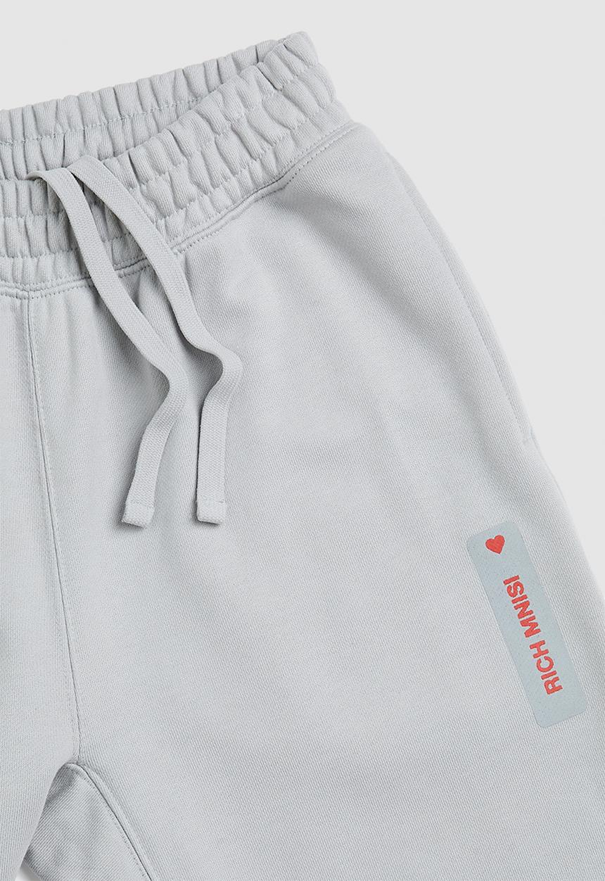 H&M - RICH MNISI x H&M: Relaxed fit cotton joggers - grey