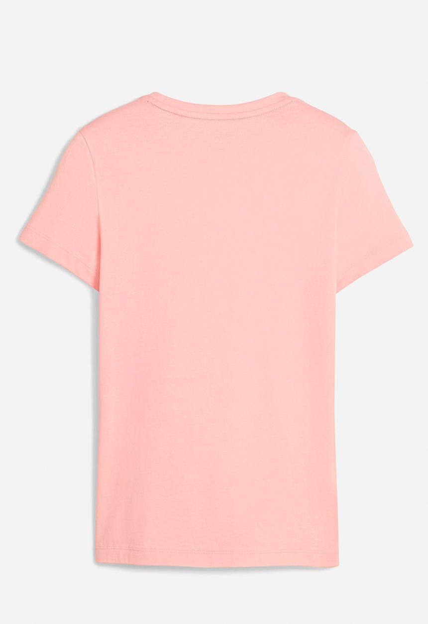 PUMA - Ess logo tee g - peach smoothie