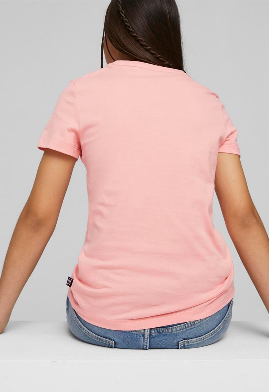 PUMA - Ess logo tee g - peach smoothie