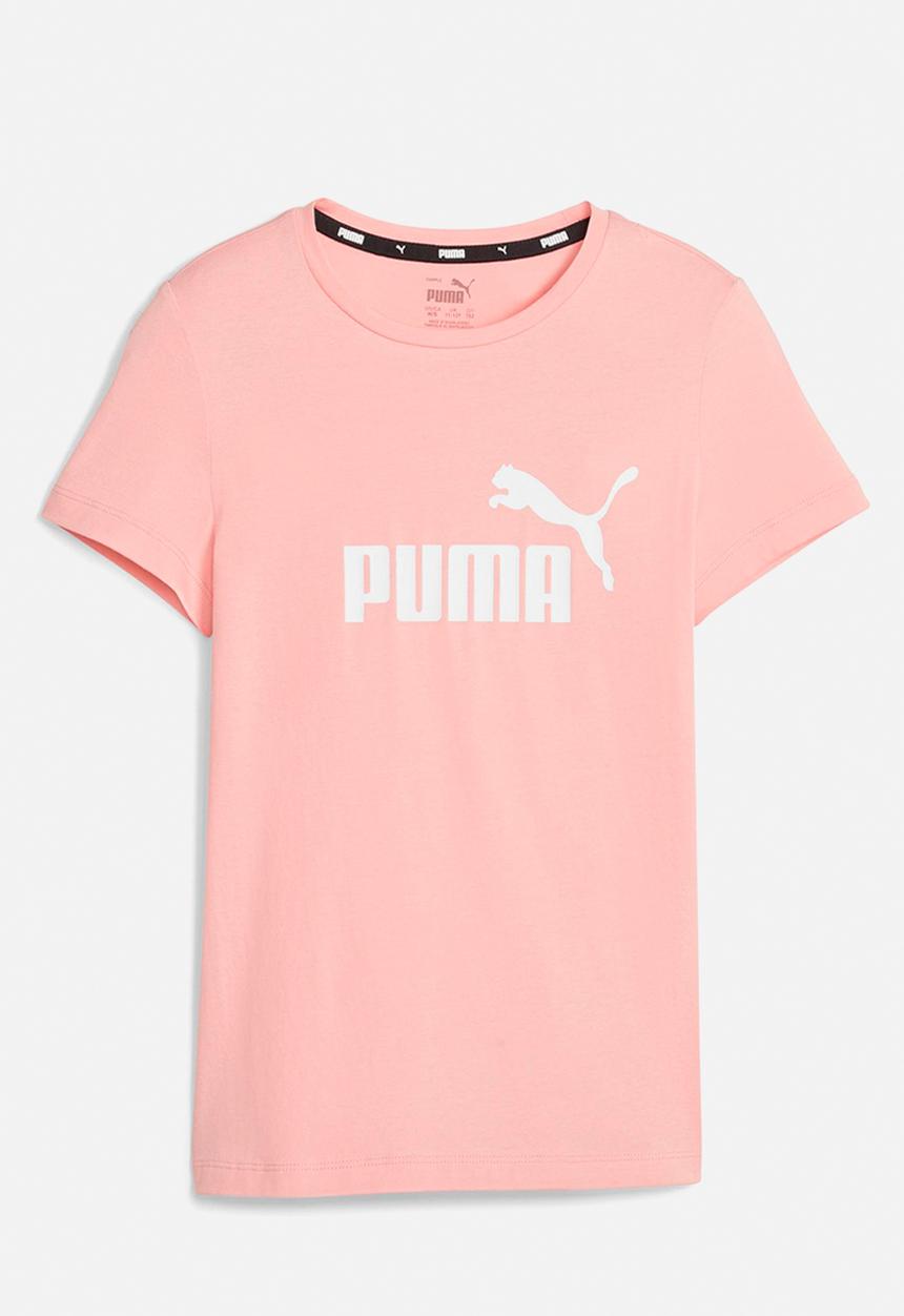 PUMA - Ess logo tee g - peach smoothie