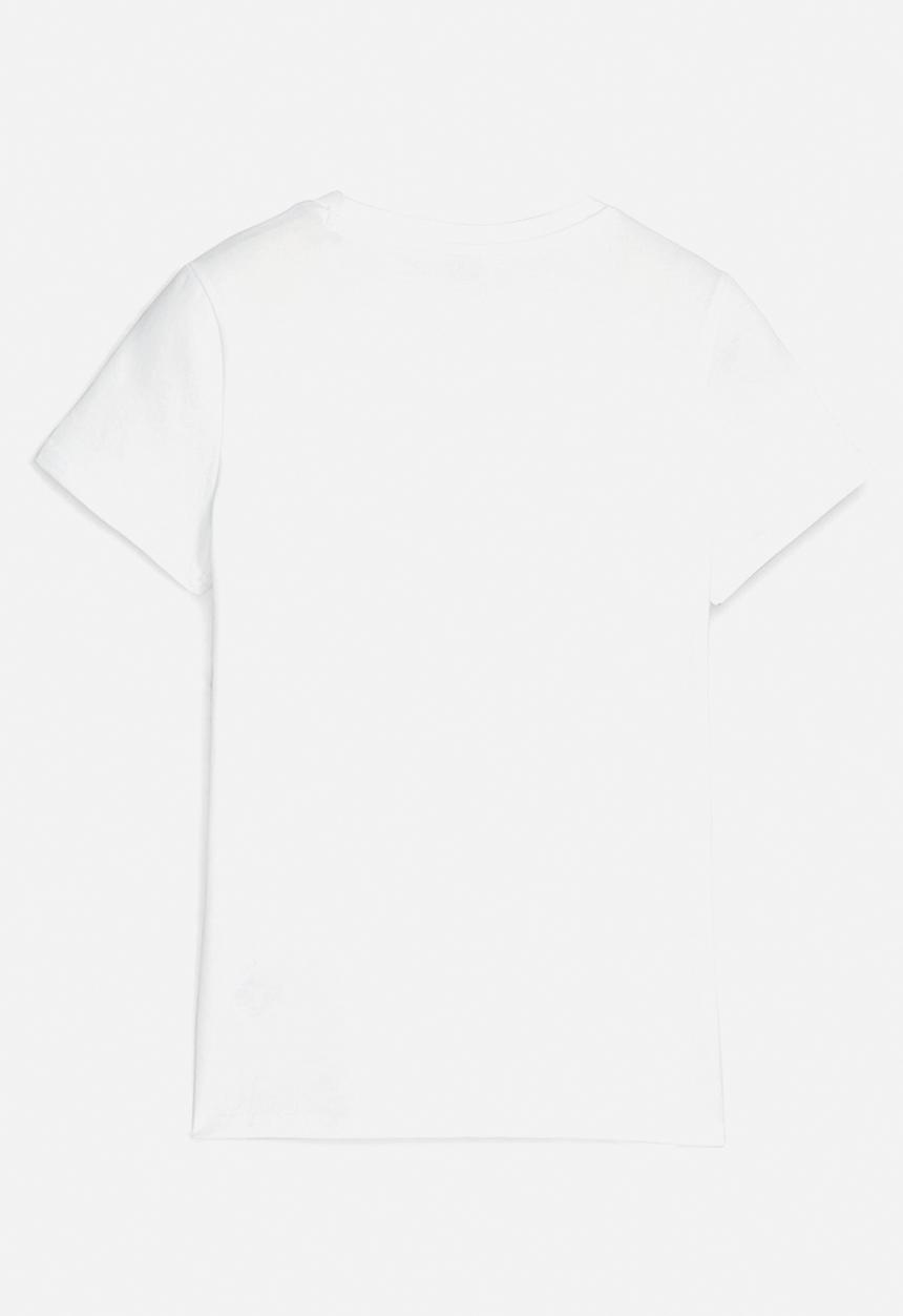 PUMA - Classics sweater wthr logo tee g - puma white