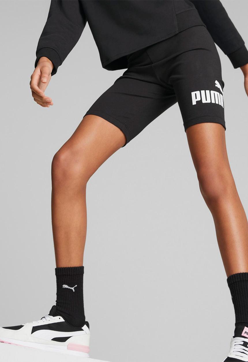 PUMA - Ess+ logo short leggings g - puma black