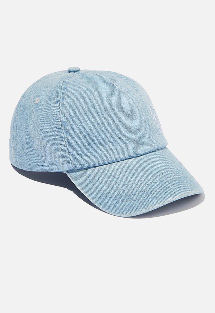 Cotton On - Kids lenny cap - denim/star smiley