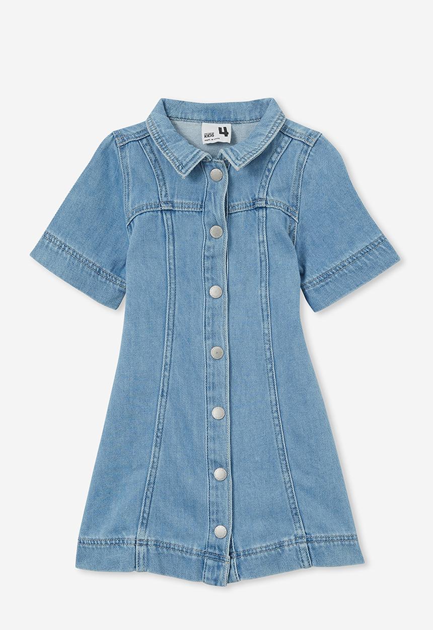 Cotton On - Dakota denim dress - weekend wash