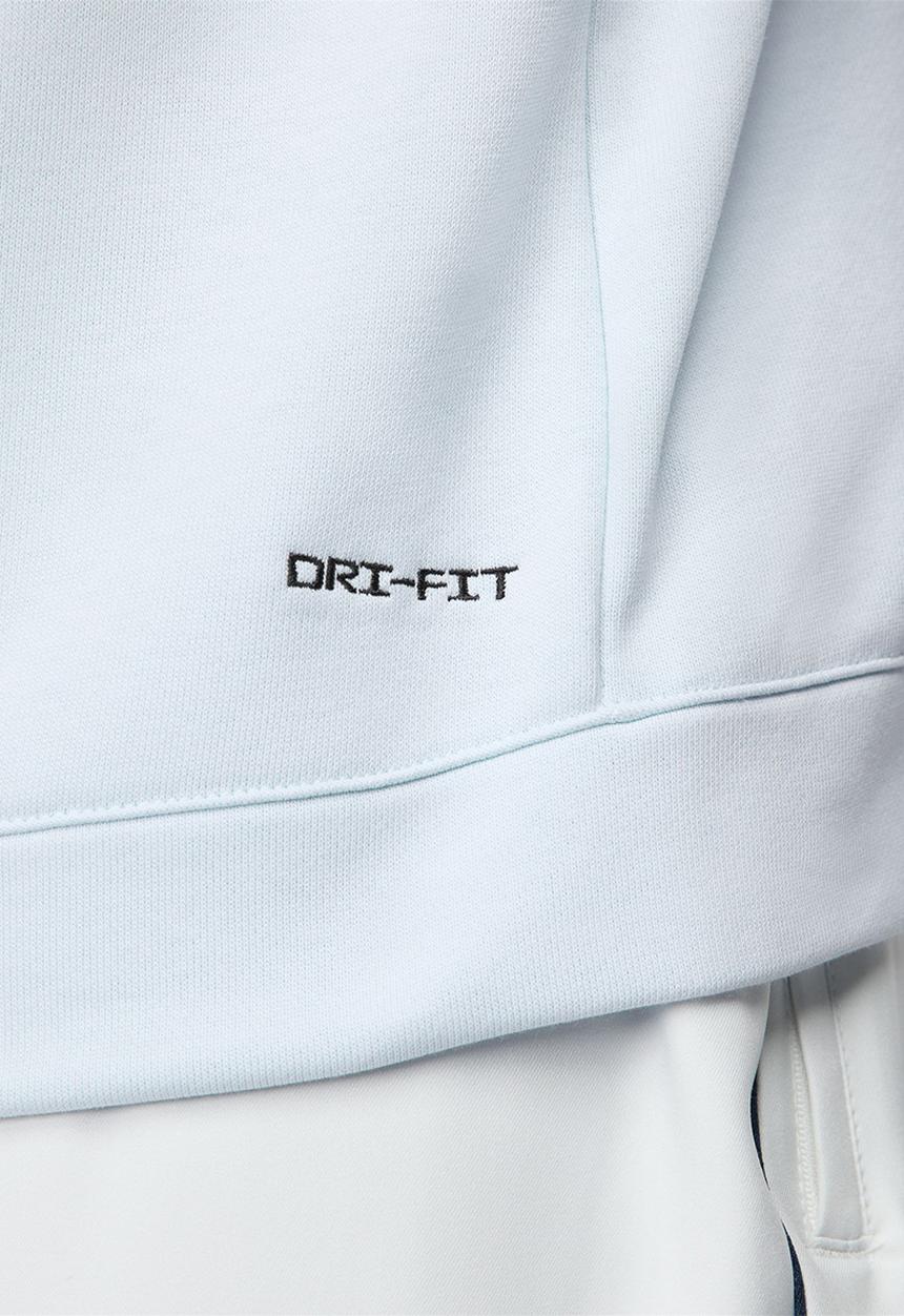 Nike - Dri-FIT Track club fleece crew  sweatshirt- light blue