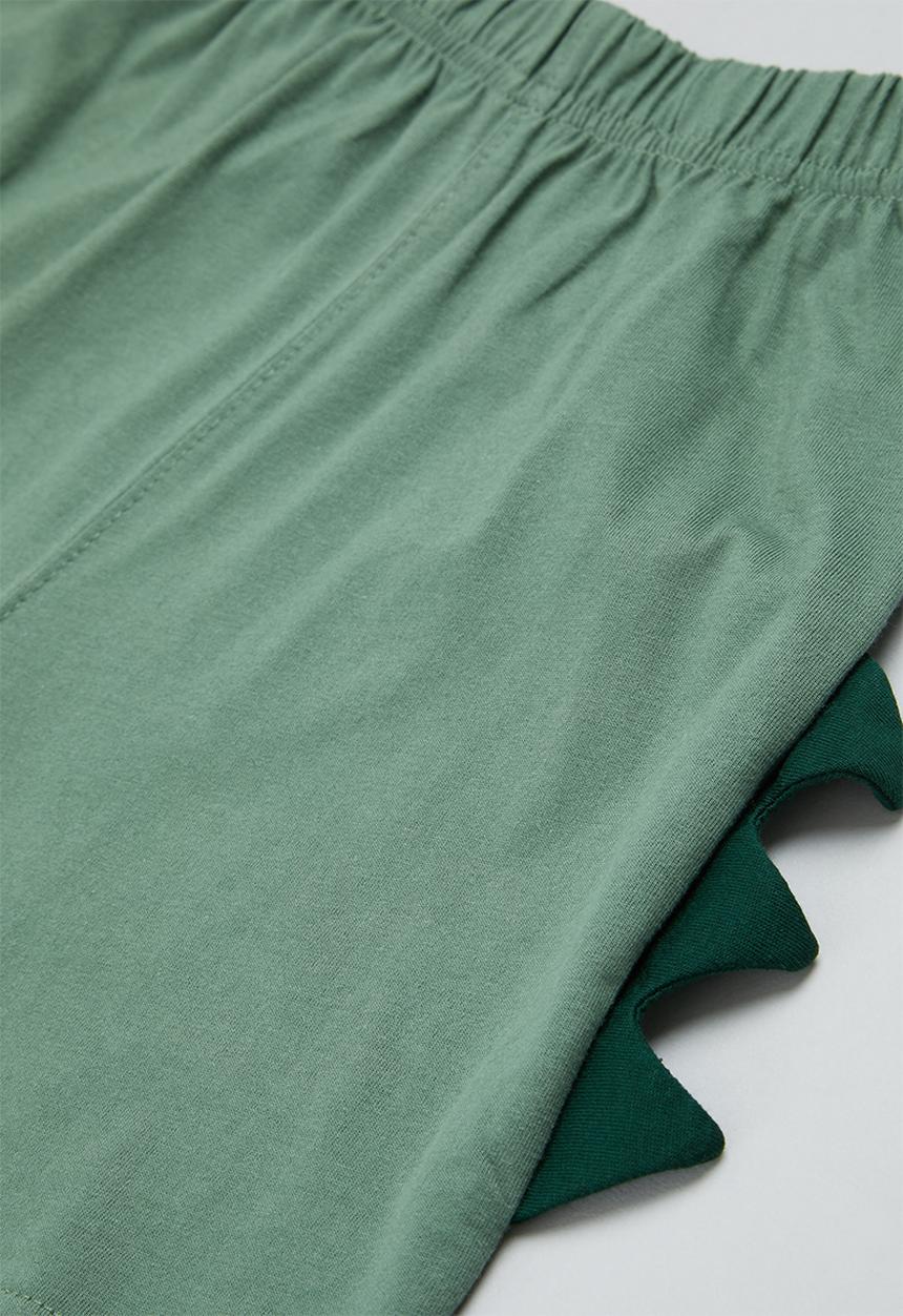 Pop Candy - T-shirt and short set - green & white