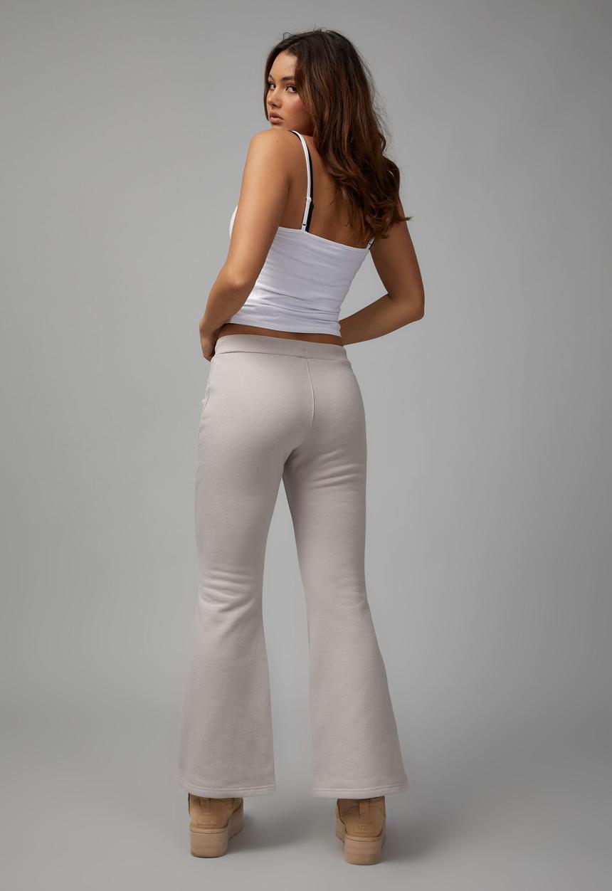 Factorie - Kick flare trackpant - soft neutral