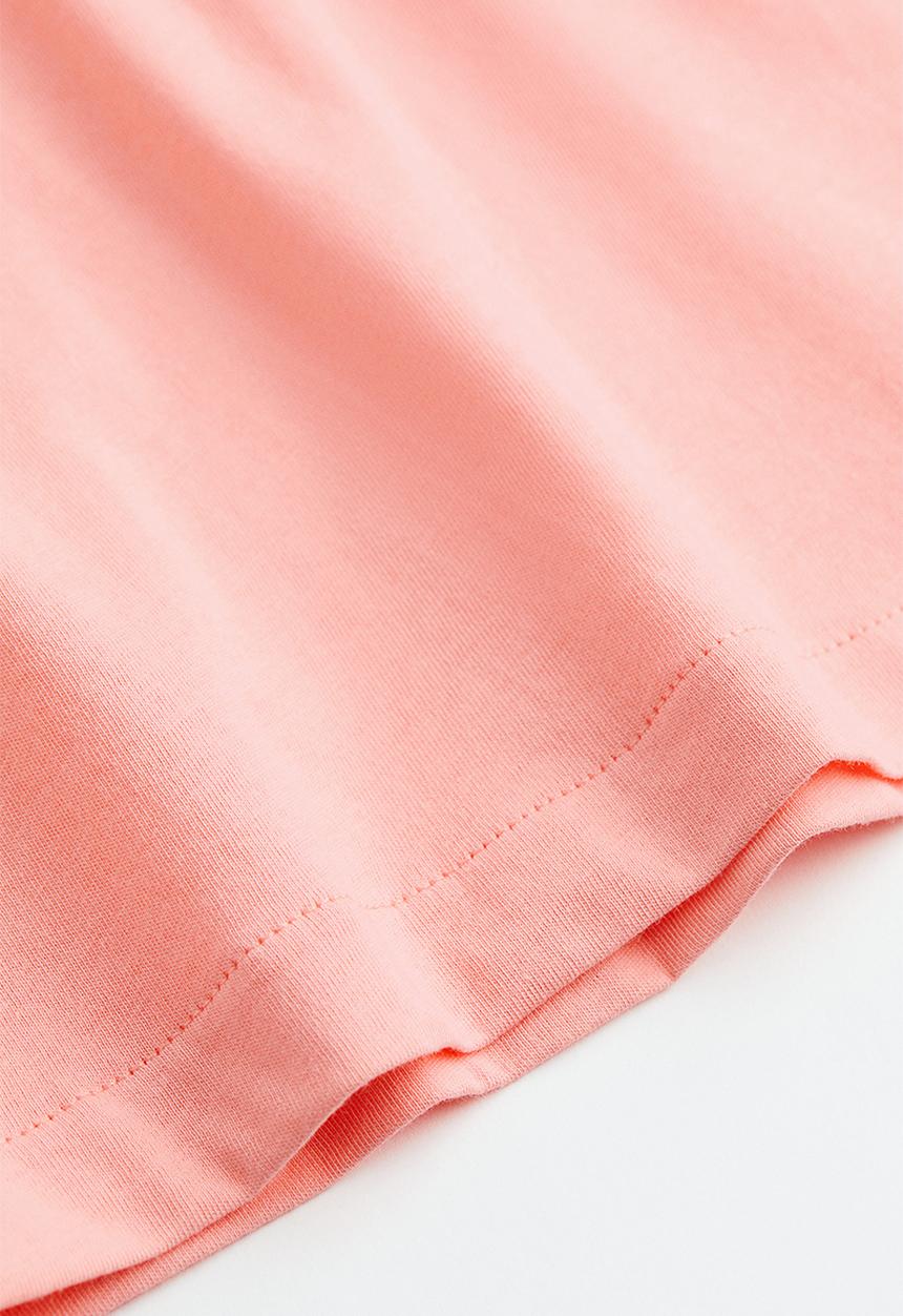H&M - Cotton t-shirt - peach pink 