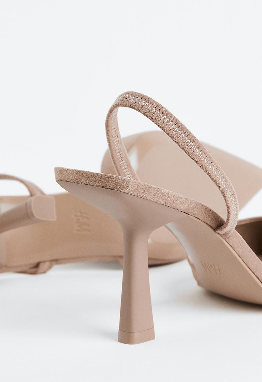 H&M - Slingbacks - beige
