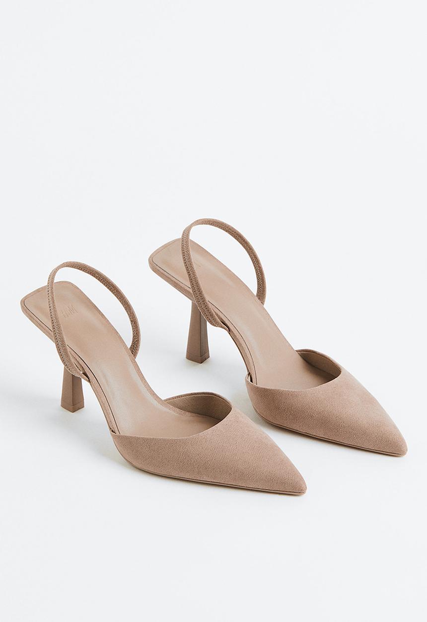 H&M - Slingbacks - beige