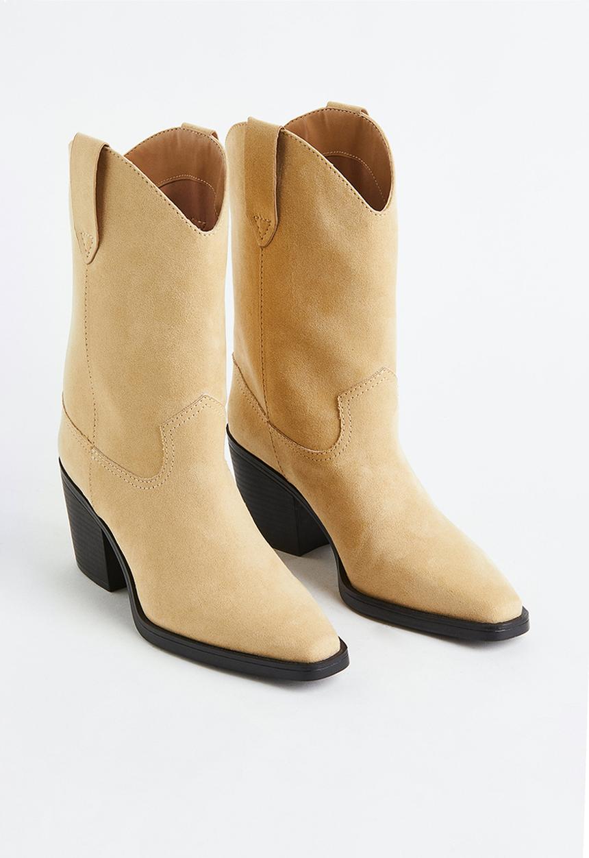 H&M - Cowboy boots - beige