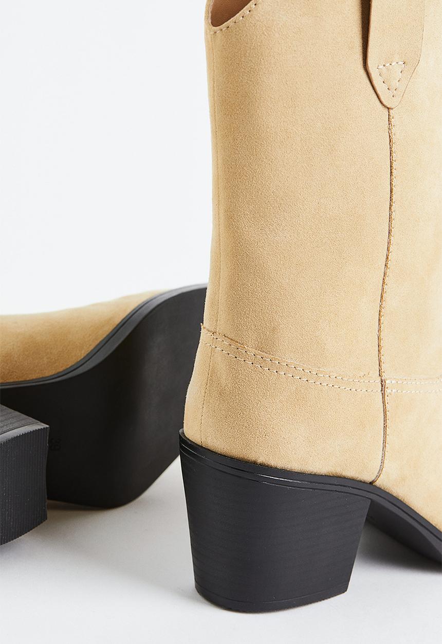 H&M - Cowboy boots - beige