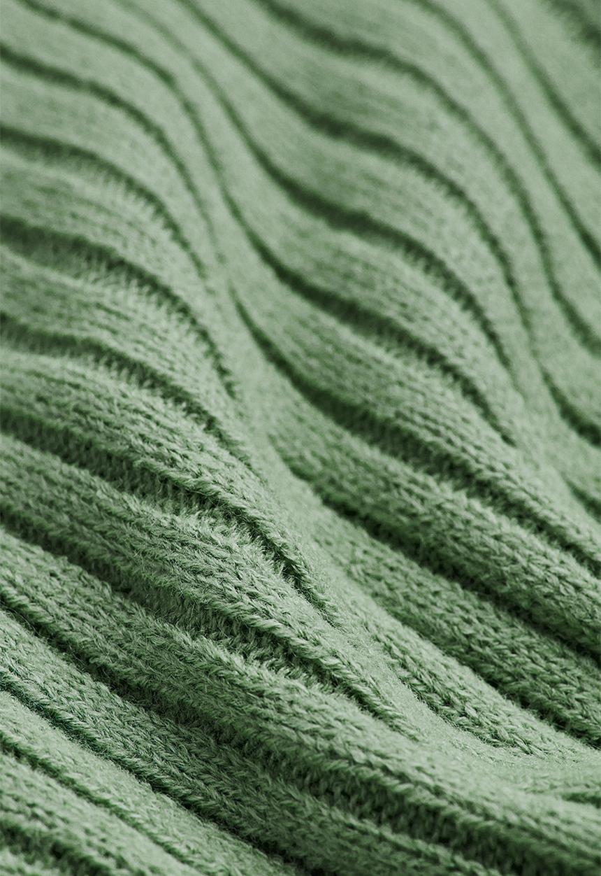 H&M - Rib-knit jumper - green
