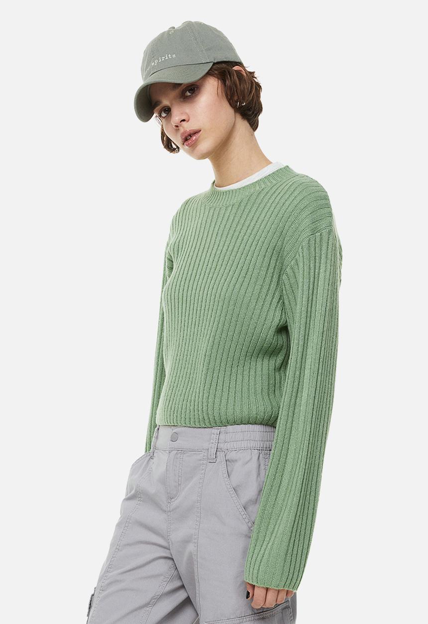 H&M - Rib-knit jumper - green