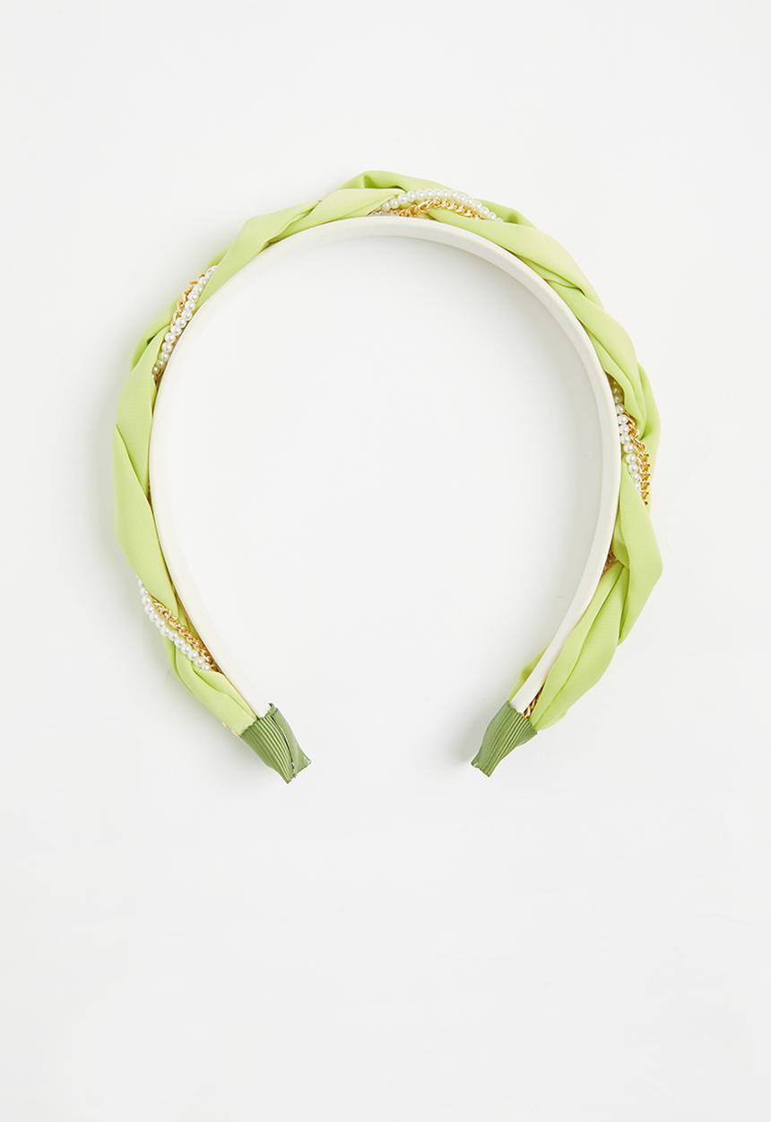 Superbalist - Braided headband - green
