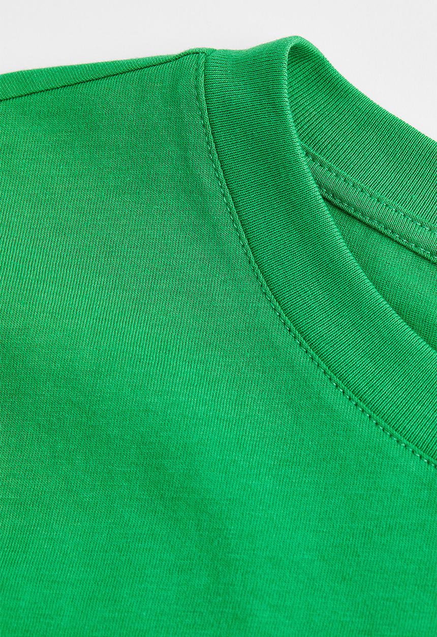 H&M - Cotton T-shirt - green