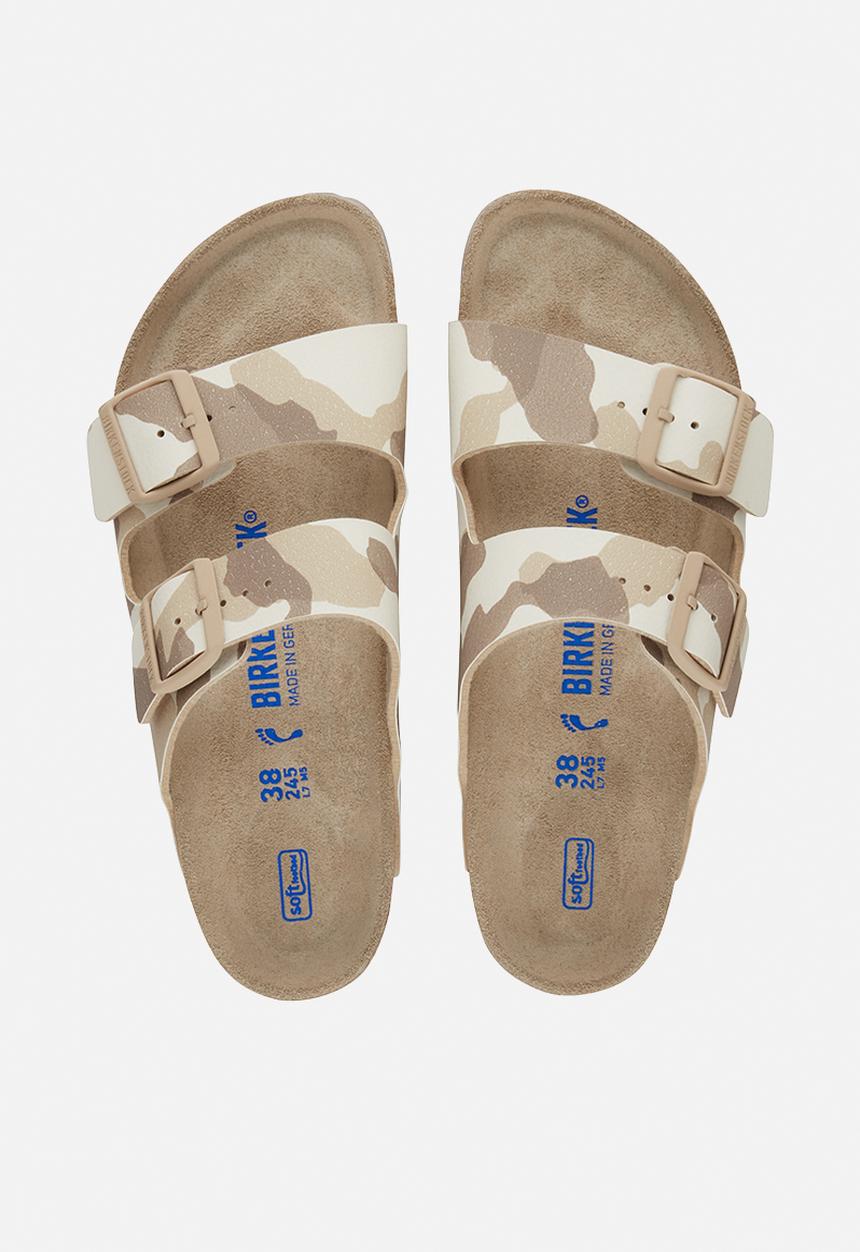 Birkenstock - Arizona sfb birko-flor regular - desert soil gray/taupe