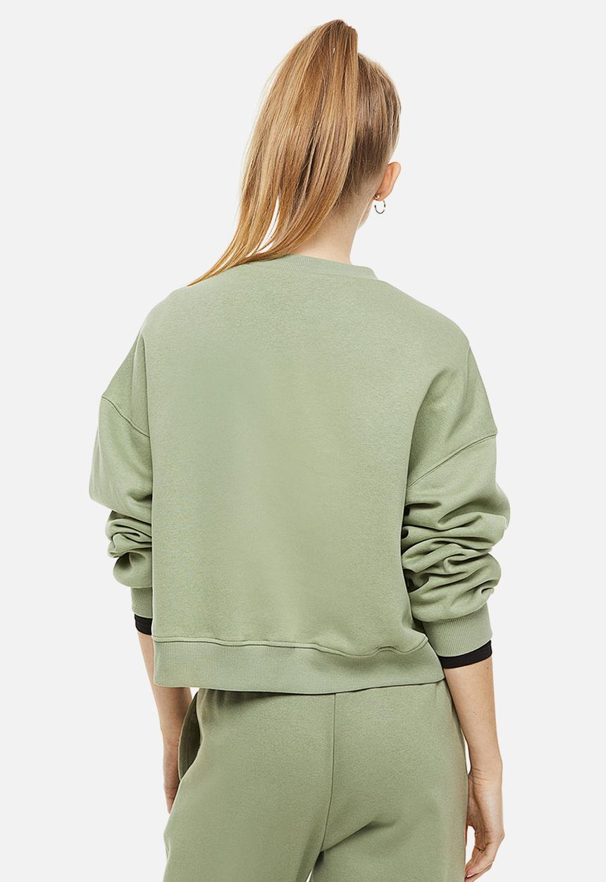 H&M - Sweatshirt - khaki green