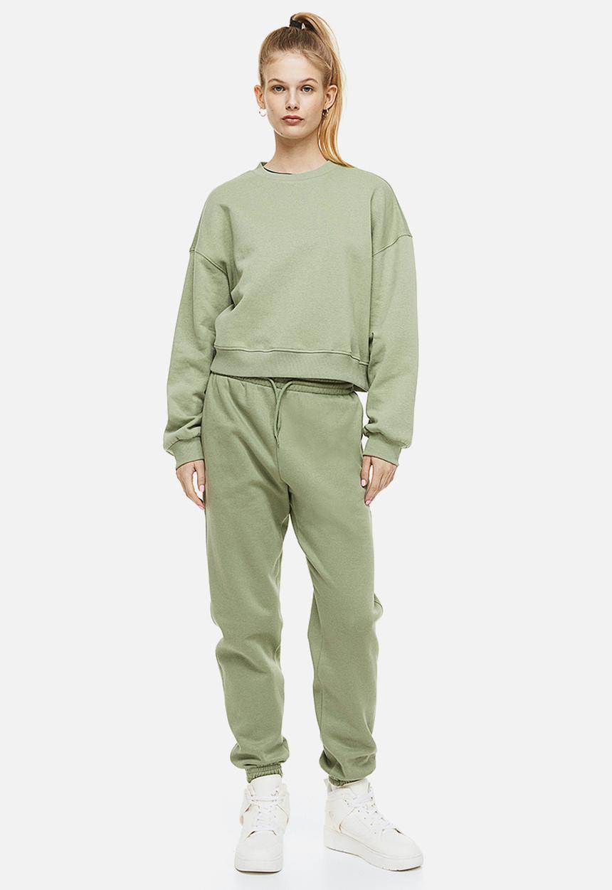 H&M - Sweatshirt - khaki green