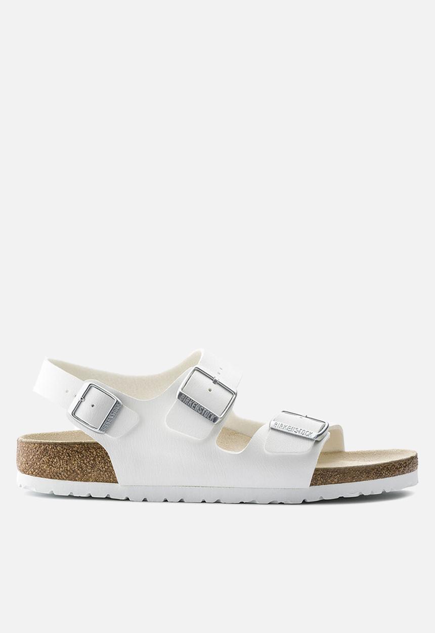 Birkenstock - Milano birko flor narrow - white