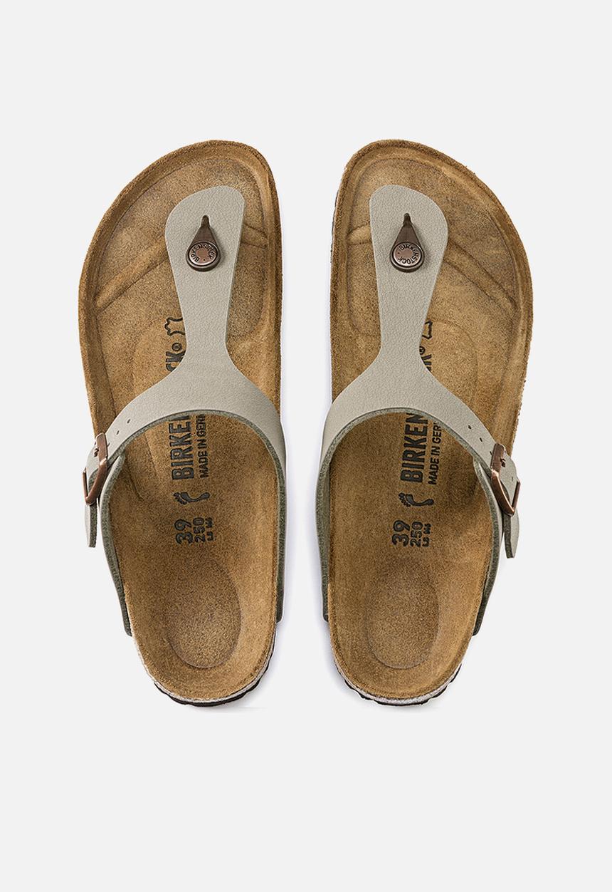 Birkenstock - Gizeh birkibuc narrow - stone