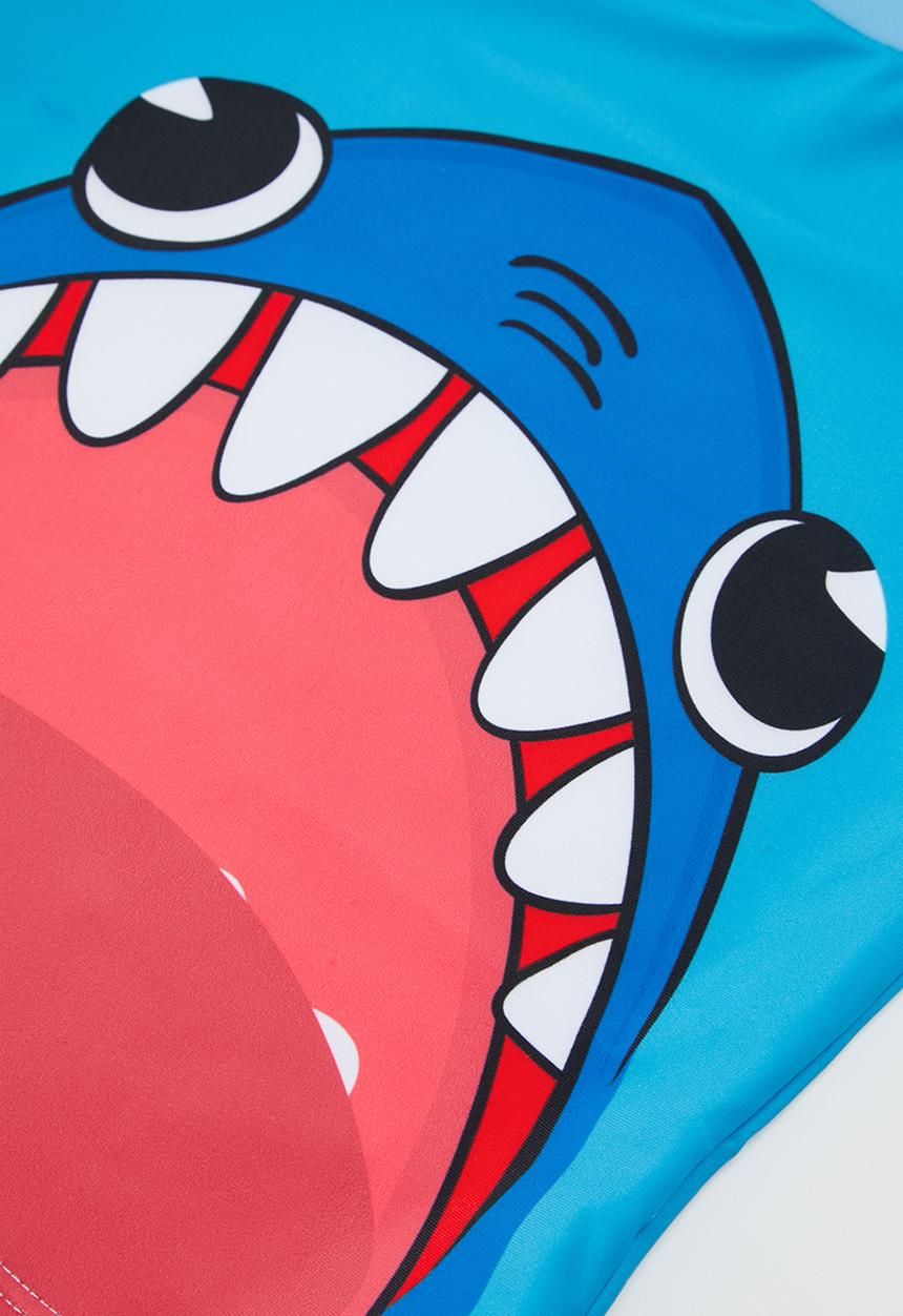 Pop Candy - Boys swim set - light blue and red
