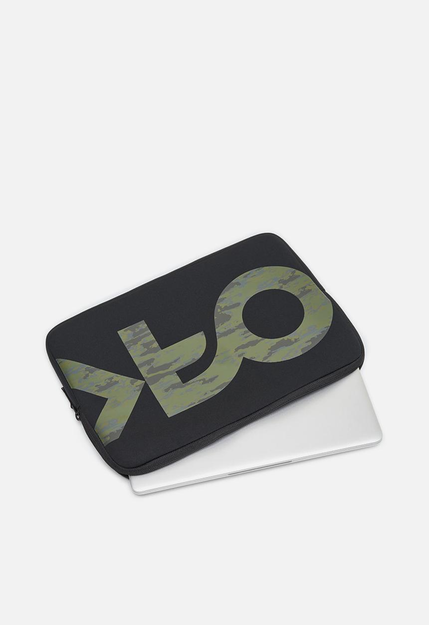 Oakley - B1b laptop case - black/brush tiger green